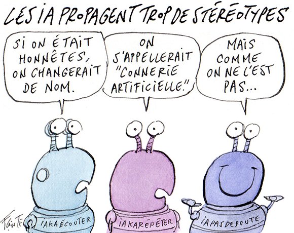 Dessin: Tous les grands modèles d’IA véhiculent des stéréotypes « préjudiciables » 